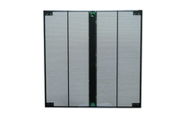 Écran LED transparent d'intérieur P3.91 haute luminosité couleur pleine HD en aluminium 1000*1000mm, nouveau design, vente en gros