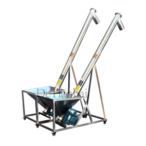 Automatische Roestvrijstalen Schroeftransporteur Met Trechterbuis Spiraalvormige Vijzel Feeder Voor Graan, Poeder, Cement - Product Image 1