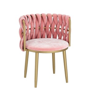 Nueva Silla de Comedor de Acero Inoxidable Dorado con Tapicería de Cuero PU para Restaurante, Hotel, Hogar y Sala de Estar - Product Image 6