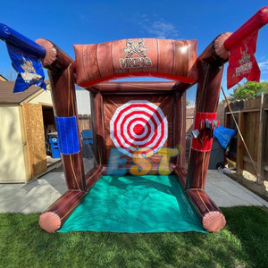 Compétition interactive Carnaval Sports Target Shoot Game <span class=keywords><strong>Hache</strong></span> gonflable Jeux <span class=keywords><strong>de</strong></span> <span class=keywords><strong>lancer</strong></span> avec haches - Product Image 2