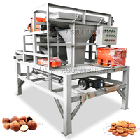 Automatique Noisette Peeling Amande Breaker Sheller Traitement Noyau De Palme Concassage Huller Husker Pistache Cracking Machine Prix