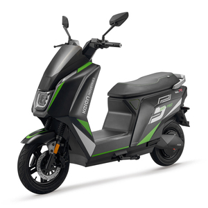 Fabricante Europeo, Scooter Eléctrico Negro y Blanco de Alta Velocidad (70 km/h), Largo Alcance, Batería de Plomo-Ácido de 72V 35Ah - Product Image 1