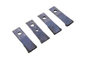 Agricultural Machinery Equipment Grain Hammer Mills/wood Mill Accessories Manganese Steel Wear-resistant Hammer Blades