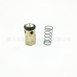 Conjunto de válvula de descarga VRT3, válvula de alivio de presión de cobre de 24x11,8x9,9mm para piezas de repuesto de bomba de limpieza de alta presión - Product Image 3