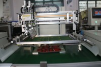 Machine de sérigraphie semi-automatique de semelle intérieure de convoyeur d'une seule couleur pour sacs en papier plastique