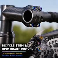 Vis à tête conique hexagonale en titane anodisé coloré Gr5 Ti-6Al-4V M4 M5 M6 M8 BJCJTi usinées CNC pour l'automobile et le vélo