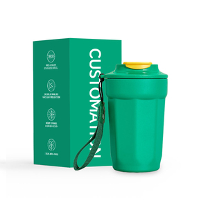 304 Stainless Steel Insulated Travel Mug 12oz/16oz Camping Coffee & Beer Tumbler <b>with</b> 6 Hours Thermal Insulation - Product Image 1