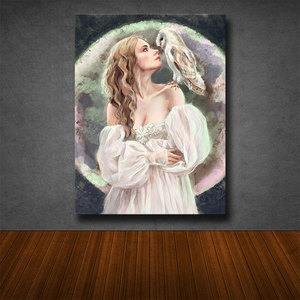 Ever Moment 5d Diamond Painting Fantasy Girl aquile Art Painting Tools mosaico disegno set decorazione murale casa 4 y2101 - Product Image 2