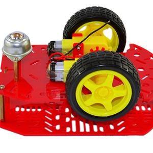 ערכת שלדת רכב חכם OKY5034 <span class=keywords><strong>DIY</strong></span> 2WD ללימוד רובוטיקה, חינוך STEM ופרויקטים של IoT - Product Image 4