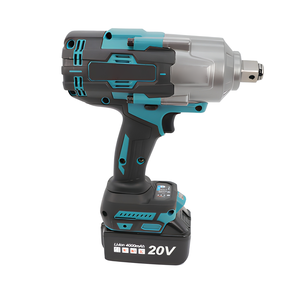 Llave de Impacto Eléctrica de Alto Torque sin Escobillas de Iones de Litio, Llave de Impacto Resistente para Reparación de Automóviles, Llave de Impacto Recargable de Alta Potencia - Product Image 1
