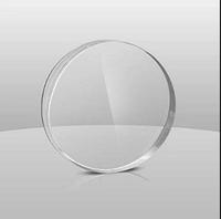 90x90mm feuille acrylique transparente cercle disque rond épaisseur 4mm panneau en plexiglas transparent pour projet de bricolage porte-clés ornements Craftin