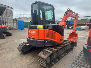 Mini-excavatrice Hitachi ZX50 en bon état, faible nombre d'heures de travail, peinture d'origine, puissance élevée, prête à l'emploi - Product Image 5