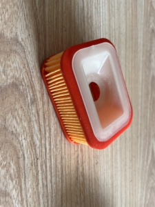 Yellow and <b>Red</b> Color <b>Paper</b> Air Filter Good Quality Chainsaw Parts <b>Paper</b> Air Filter - Product Image 3