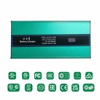 Chargeur de batterie pour énergie nouvelle 54,6 V 15 A avec entrée CA 110 V à 220 V 50 Hz 60 Hz pour la charge de batteries