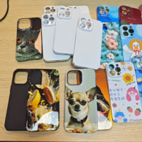 Antichoc 3d robuste double couche 2in1 Sublimation presse à chaud coques de téléphone couverture pour Machine d'impression pour Iphone 14promax Forhuawei