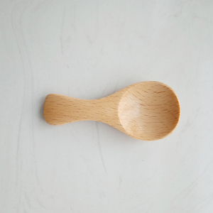 ช้อนไม้สำหรับเด็กทำจากไม้บีชน้ำผึ้งปรับแต่งโลโก้ได้แบบเกาหลี - Product Image 6