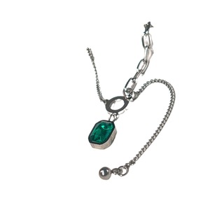 Collar con Colgante de Corazón de Acero Inoxidable con Baño de Oro de 18K, Engaste de Bisel, Joyería de Fiesta, Estilo Clavícula para Mujer - Product Image 5