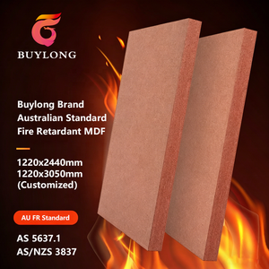 Panneau MDF mélaminé ignifuge Buylong 3 mm E0, certification AS5637, design moderne pour usage hôtelier, tailles personnalisables, pour murs - Product Image 4