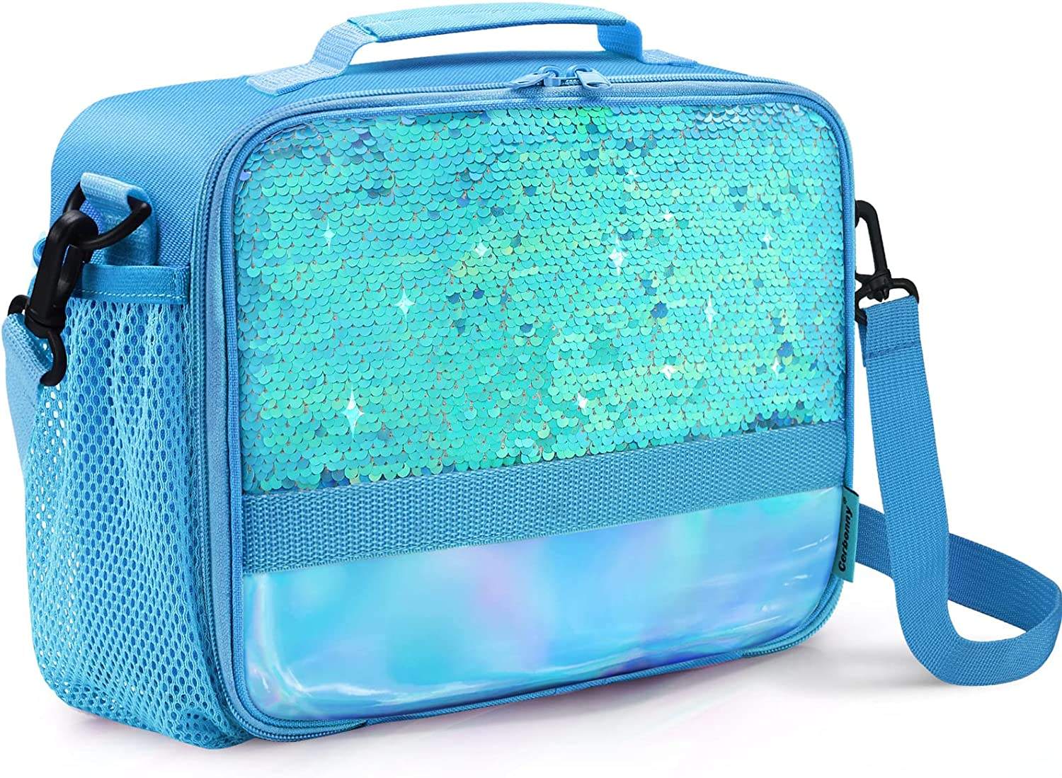 สีฟ้าแวววาว