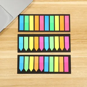 Leveranciers Sticker Notitie Kantoor Multicolor Notebook Sticky Note Pad Set Aangepaste Index Tag Plakbriefje Met Logo