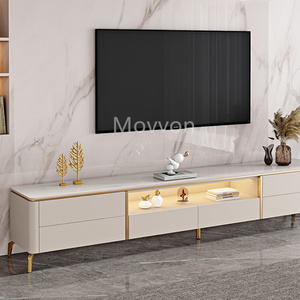Vendita calda display in marmo <span class=keywords><strong>tv</strong></span> vetrina stand di design moderno mobili di lusso parete <span class=keywords><strong>tv</strong></span> cabinet design montato - Product Image 2