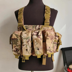 Groothandel Roewe Tactische Vest met MOLLE-systeem, snel los te maken, lichtgewicht borsttuig met zakken, ONE SIZE FITS ALL voor training - Product Image 4