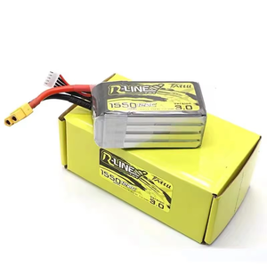 Batterie de drone de course personnalisable Tattu 120C 4S 6S 14.8V 22.2V 1300mAh pour quadricoptère RC – Pack de batteries numériques en stock - Product Image 3