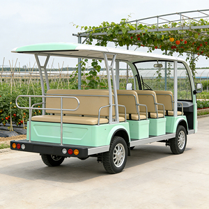 Voiturette <span class=keywords><strong>de</strong></span> <span class=keywords><strong>golf</strong></span> électrique 11 places WOLAN avec sièges pliables pour le transport communautaire sur les terrains <span class=keywords><strong>de</strong></span> <span class=keywords><strong>golf</strong></span> - Product Image 1