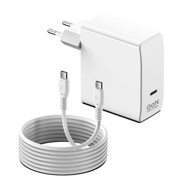 140W GaN PD Power Adapter for New Macbook Pro PD3.1 Charger & Adapter with Cypress Chipset 28V5A