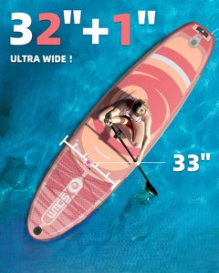 Tabla de Paddle Surf Hinchable de 33'' Ultra Ancha con Material Drop Stitch, Suministro Directo de Fábrica, Modelo SW05 Dr - Product Image 2