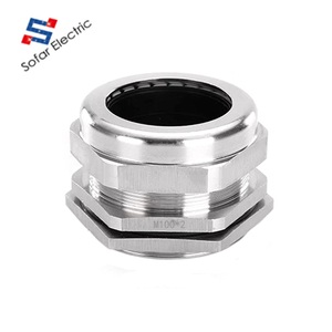 IP68 <span class=keywords><strong>CE</strong></span> aprobado M80 M88 M100 Metal <span class=keywords><strong>Cable</strong></span> prensaestopas tuerca de bloqueo Alambre de acero inoxidable Conector de <span class=keywords><strong>cable</strong></span> para exteriores - Product Image 3