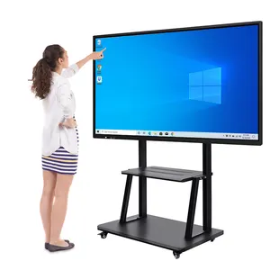 Electronic writing smart tv board touch screen all in one PC panel interactive smart board for University