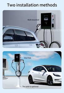 Chargeur électrique mural 14kw Type 2 Niveau 2 pour voiture automatique Chargeur de pistolet Ac Ev Station de charge à prix compétitif - Product Image 4