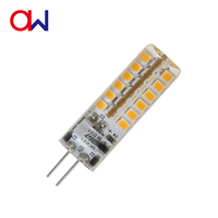 Ampoule LED G4 Haute Luminosité 3W 12V AC/DC Dimmable Lumières de Maïs en Silicone Tube LED