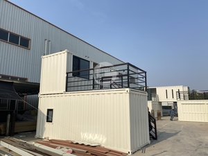High Quality Stacking Container House with Steel <strong>Structure</strong> and Sandwich Panel Door for <strong>Villa</strong> Use - Product Image 2