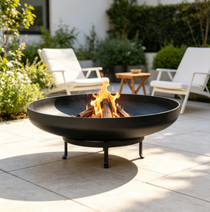 Bassin en acier robuste résistant aux intempéries pour foyer extérieur ou réservoir d'eau de jardin - Product Image 2