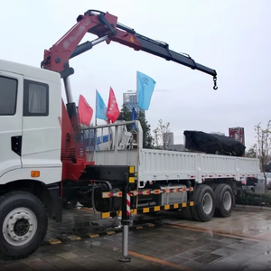 Prix d'usine en promotion : Camion-grue diesel neuf, puissant (336 CV), fabriqué en Chine, avec remorques de camion lourd efficaces et robustes - Product Image 1