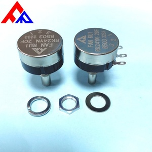 RV24 B10k Rotary Single-turn Carbon Precision Trimmer Potentiometer 30000 Cycle Life 0.5W - Product Image 3
