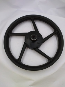 Disco de freno delantero para motocicleta, rueda <span class=keywords><strong>delantera</strong></span> de aleación de aluminio de 1,6x17 pulgadas para BAJAJ BM150 - Product Image 2