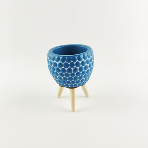 Commercio all'ingrosso nuovo succulente vaso di fiori <span class=keywords><strong>gres</strong></span> traspirante cemento stampo in silicone fioriera vasi da fiori - Product Image 3