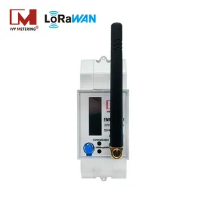 带天线的物联网LoRa EU868Mhz LoraWAN智能电能表