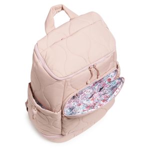 Sac à dos matelassé résistant à l'eau - Sac à dos de loisirs en nylon souple avec option de logo personnalisé, sangle antivol, design esthétique - Product Image 3