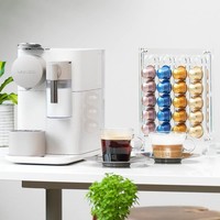 Support magnétique pour dosettes de café en acrylique transparent, présentoir magnétique pour capsules de café compatible avec les dosettes Nespresso Original Line