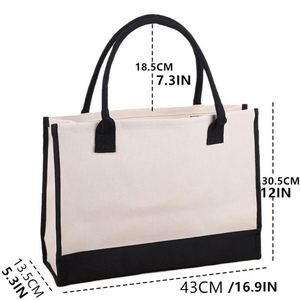 Bolsas de Playa Personalizadas de Alta Calidad para Celebraciones, Bolsas de Compras de Lona Ecológicas y Modernas - Product Image 2