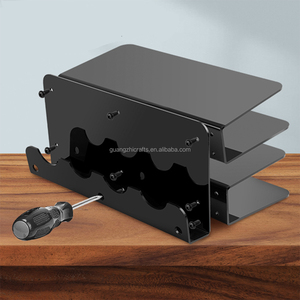 Tiết kiệm không gian Acrylic bàn phím chuột tổ chức 3 Tier Acrylic bàn phím chuột lưu trữ giá - Product Image 4