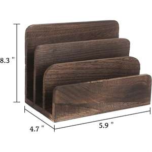 Modern Style Eco-Friendly Desktop <b>Tablet</b> <b>Stand</b> Wood Rectangle Shape Desktop <b>Tablet</b> Pine Wood Bookholder - Product Image 5