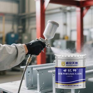 Peinture ignifuge à base d'eau pour structures en acier de type expansion inflatoire, pour usage intérieur, vente en gros - Product Image 3