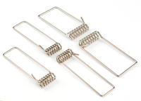 Clips de fixation à ressort en acier inoxydable pour downlight LED, fixation par poussée, gauche ou droite, 10 lb