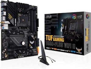 Carte mère de jeu A-SUS TUF Gaming B550M-PLUS (WI-FI) B550 Socket AM4 128 Go DDR4, nouvelle et originale, en vente - Product Image 2