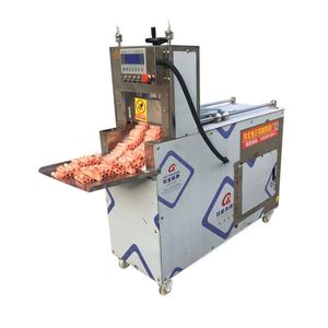 Máquina Cortadora de Carne Automática CNC de Acero Inoxidable en Perfecto Estado con Sistema de Cinta Transportadora para Cortar Carne de Cordero y Tocino Congelados - Product Image 6